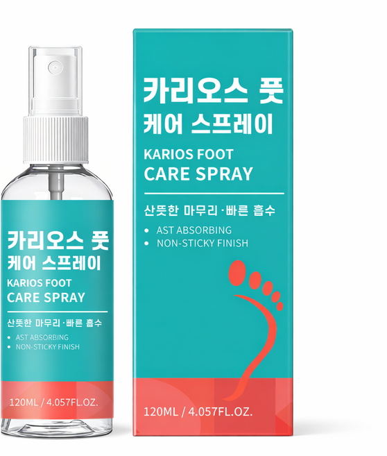 카리오스 문제성 발톱 케어 스프 레 이, 120ml, 1개, 1개입