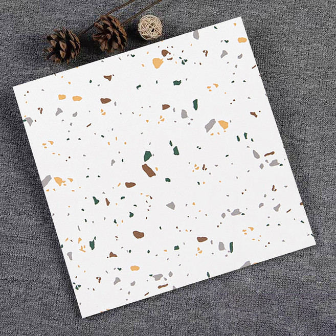 Fowod PVC 자체접착 데코타일 정사각 바닥장판 방수 내마모 셀프시공, 50개, 접착식바닥A03