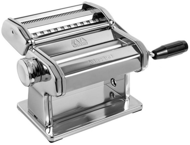 Marcato 아틀라스 150 파스타 제면기 150mm 스테인리스 스틸 재질 이탈리아산, 1개