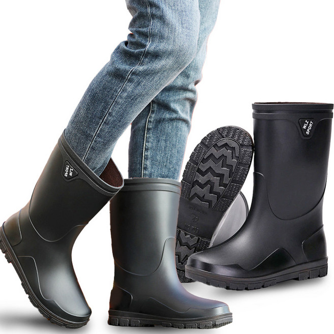 스토리원 SH-RBT-67809 남성용 낚시 작업 고무 장화