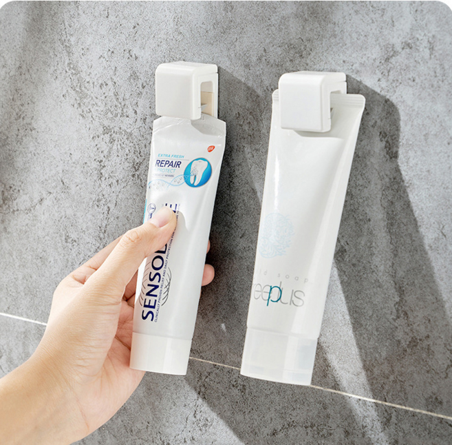 치약튜브걸이 디스펜서 욕실홀더 거치대 꽂이 홀더, 간편치약걸이