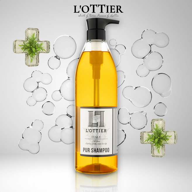 로띠에르 퓨어 지루성두피염 샴푸 지성 사춘기 정수리냄새 청소년 샴푸, 1개, 1L