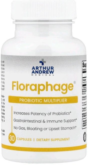 Arthur Andrew Medical Floraphage 프로바이오틱 멀티플라이 캡슐 30정, 1개 - 쿠팡