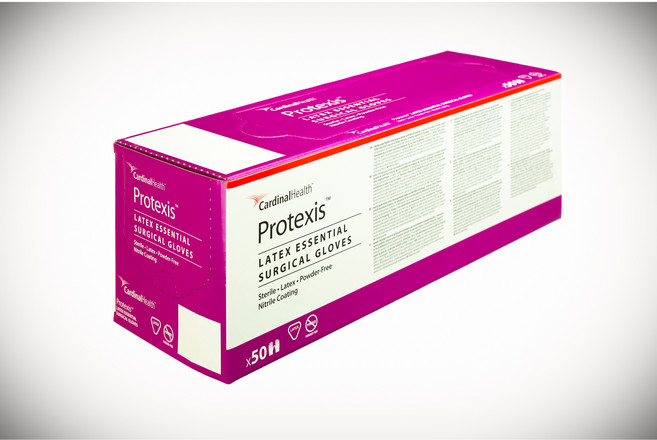 멸균 수술용 장갑 프로텍시스 에센셜 Protexis 라텍스 파우더프리 의료용 글러브, 7.5세트