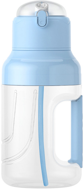ENNE USB充電式墩墩桶運動隨行果汁機 1.5L K0173-N (附吸管)