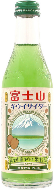 木村飲料 富士山奇異果蘇打, 1個, 240ml