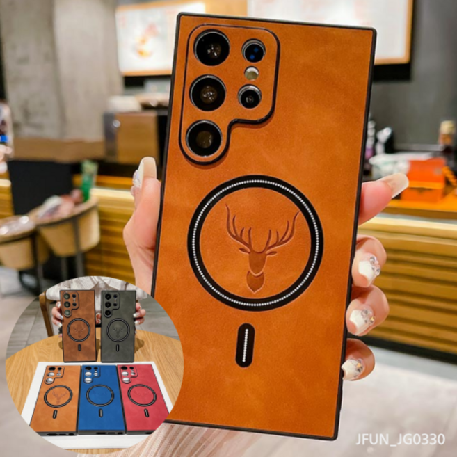 JFUNNY 갤럭시 S23 Ultra Plus S23FE s23+ S23울트라 플러스 맥세이프 Magsafe 휴대폰 케이스