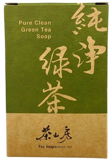 茶山房 艾草香茅皂/茶樹皂/綠茶皂/左手香皂 100G 盒裝 公司貨 手工皂, 1個