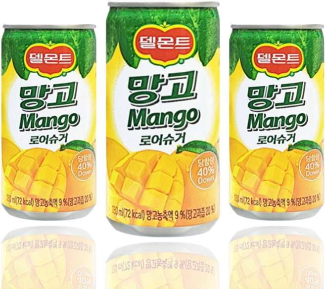 델몬트 망고 180ml 30캔, 30개