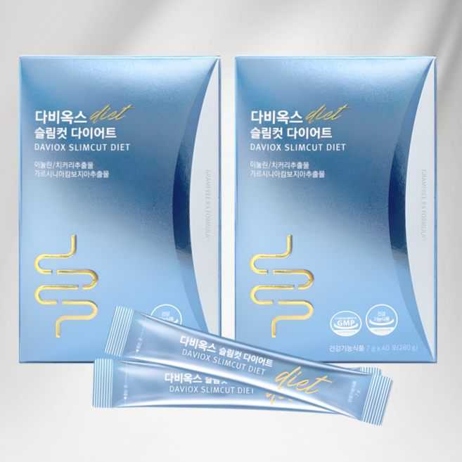 동킹 르네셀 다비옥스 슬림컷 다이어트, 2박스, 280g