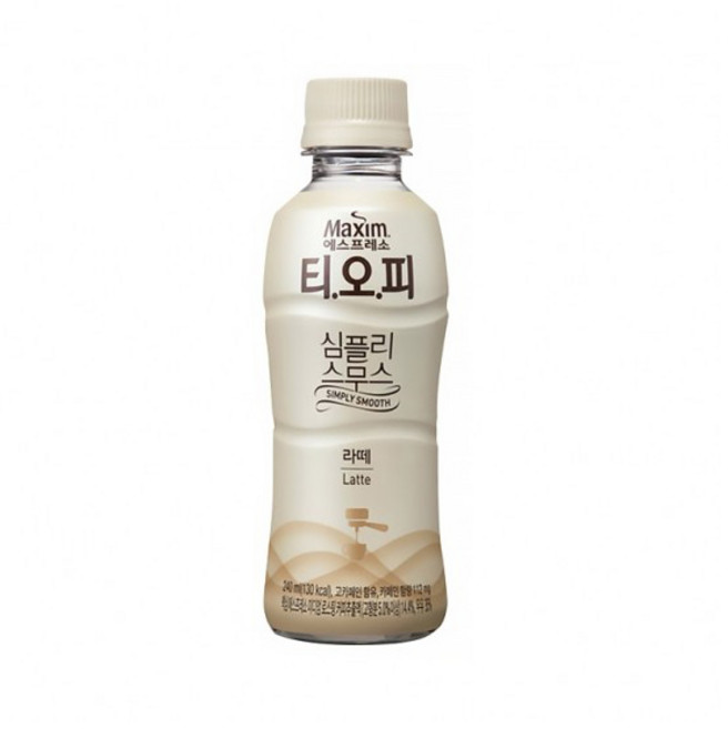 맥심 티오피 심플리스무스 라떼 240ml 12개
