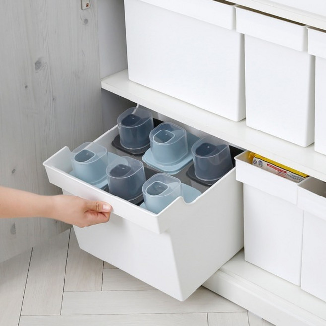 홈앤하우스 다용도 팬트리 바구니 정리 수납함(특대)