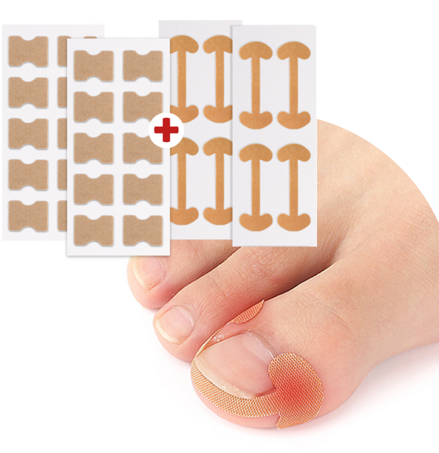 케어포유 파고드는 내성발톱 셀프 케어 자가관리 밴드 2종 세트, 1세트