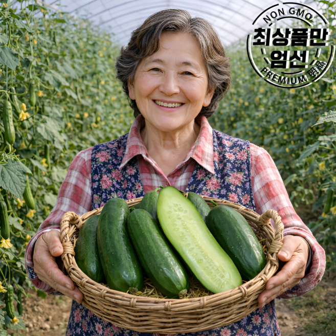 한정특가 국내산 아삭 스낵오이 미니오이, 1개, 500g