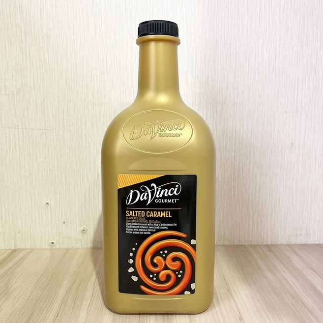DaVinci 達文西 海鹽焦糖風味淋醬 2L, 1個, 海鹽焦糖風味淋醬_2L