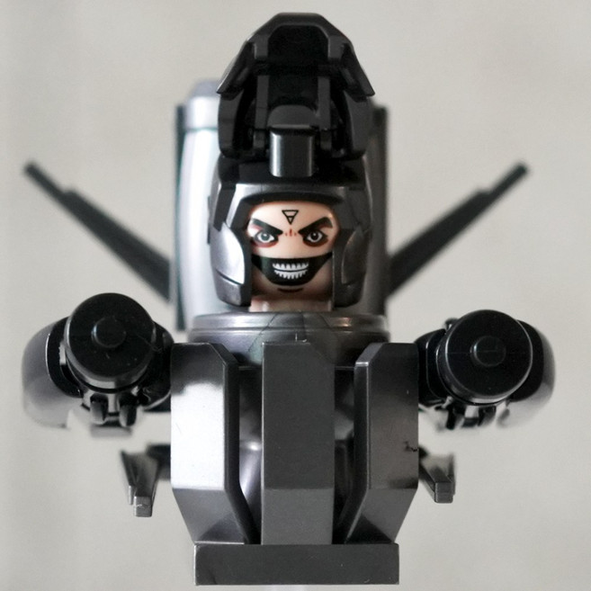 핸드브릭 팩토리 커스텀 미니브릭 피규어 스키비디 토일렛 호환 블록호환, 90. 헌터 아스트로 토일렛맨, 1개