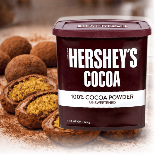 허쉬 코코아 100% 쵸코 두바이 쫀득쿠키 무가당 파우더 분말 가루, 226g, 1개입