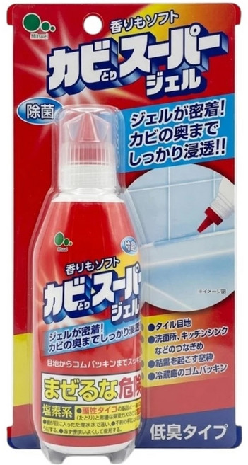 MitsuEi 浴室除霉凝膠 低臭タイプ, 1個, 100ml