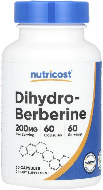 Nutricost 디하이드로베르베린 200mg 캡슐 60정, Nutricost디하이드로베르베린200mg캡슐60정, 1개 - 쿠팡