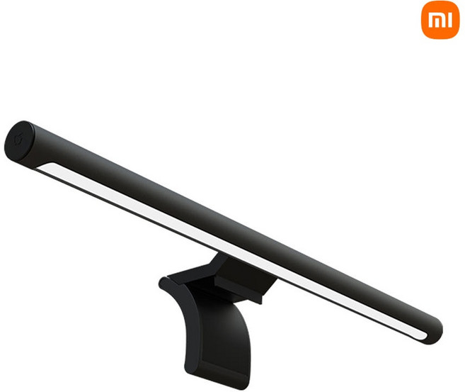 샤오미 LED 컴퓨터 모니터 조명 라이트 바, 블랙, 1개