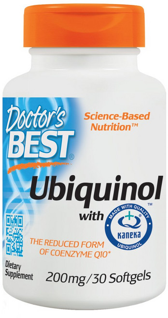 Doctor's BEST 還原型輔酶Q10軟膠囊 200mg, 30顆, 1罐