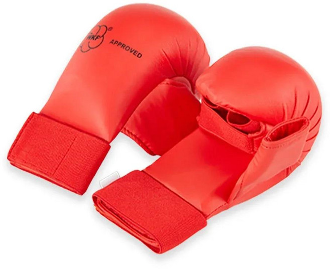 권투 장갑 가라테 두꺼운 모델 전문 태권도 킥복싱 무에타이 산다 MMA 훈련, 02 Red, 03 XL, 1개