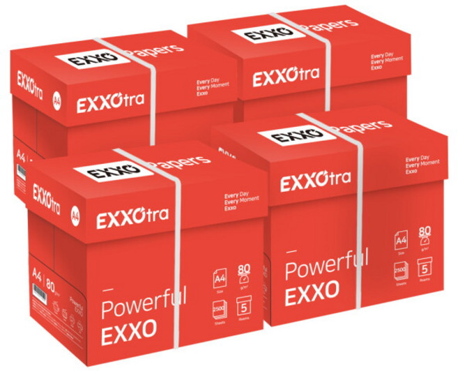 [엑소] 트라(EXXOtra) A4 복사용지(A4용지) 80g 2500매 4BOX, 상세 설명 참조, 상세 설명 참조