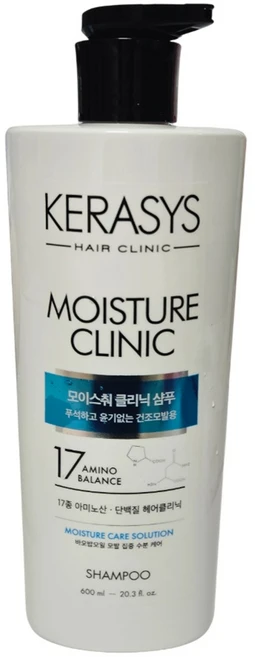 케라시스 모이스춰 클리닉 샴푸, 600ml, 1개 - 쿠팡