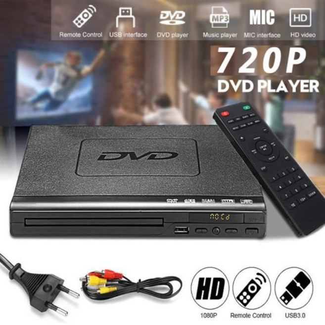 TV 지역 AV 출력 USB 품질 디스크 플레이어 1080P 데스크탑 DVD 미디어 내구성 2200W, 02 EU