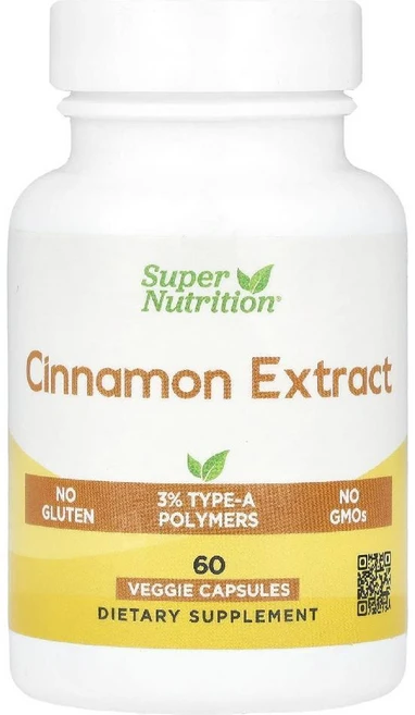 슈퍼뉴트리션 시나몬 계피추출물 60캡슐 Cinnamon, 1개, 60정 - 쿠팡