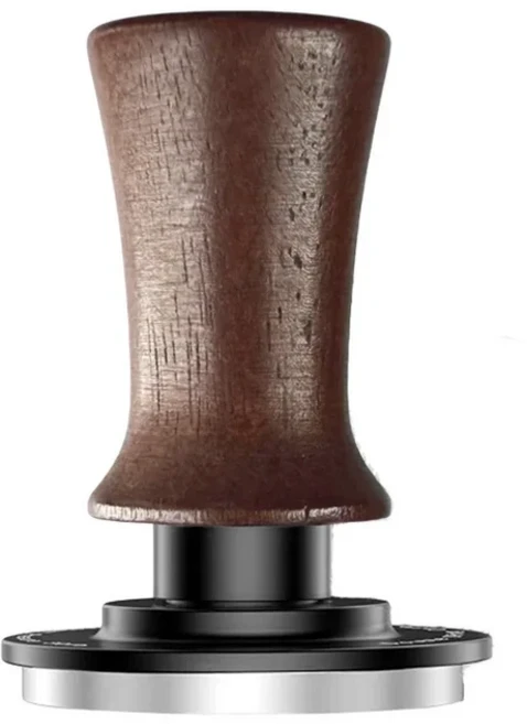 목재 커피 탬퍼 - 수평 및 프레스 인체공학적 핸들 51/53/53.7/58.35MM 기계에 적합, 02 53.7MM RIPPLE, 1개