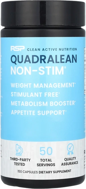 RSP 뉴트리션 쿼드라린 논스팀 캡슐 150정 미국내수용, RSP 뉴트리션 쿼드라린 논스팀 캡슐 150정 미국내수, 1개 - 쿠팡