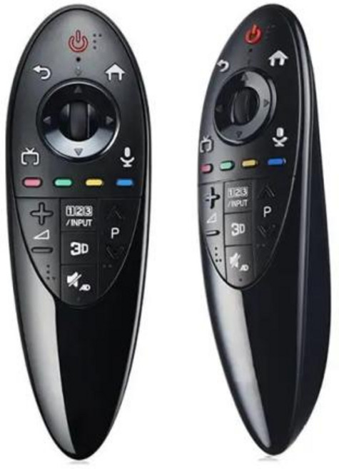 다이나믹 스마트 3D TV 리모컨 교체 TV 컨트롤러 LG An-mr500g 매직 리모컨 호환 LG 액세서리 UB UC, 01 Black, 1개