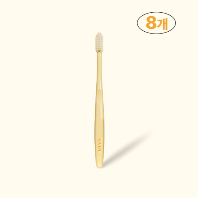 비비파이 생분해 ECO 칫솔, 8개, 1개입