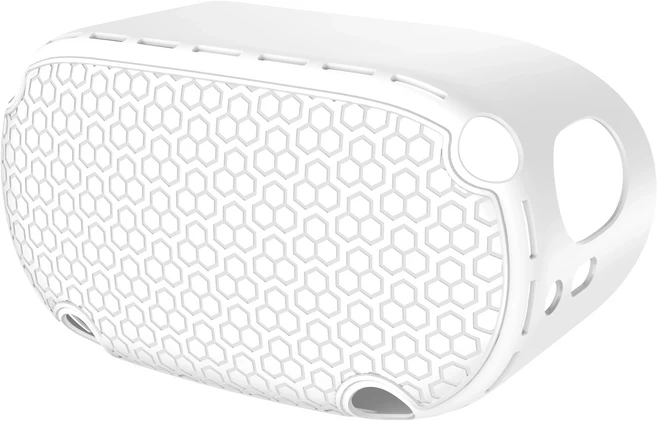 Quest 3S 액세서리와 호환되는 실리콘 VR 쉘 보호 커버 대한 종합 ﻿, 05 for quest 2 white