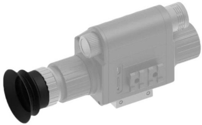 메가오레이 NK006 헤드 마운트형 야간 단안경 하이킹 캠핑 코스프레 게임용, 01 M7-850NM