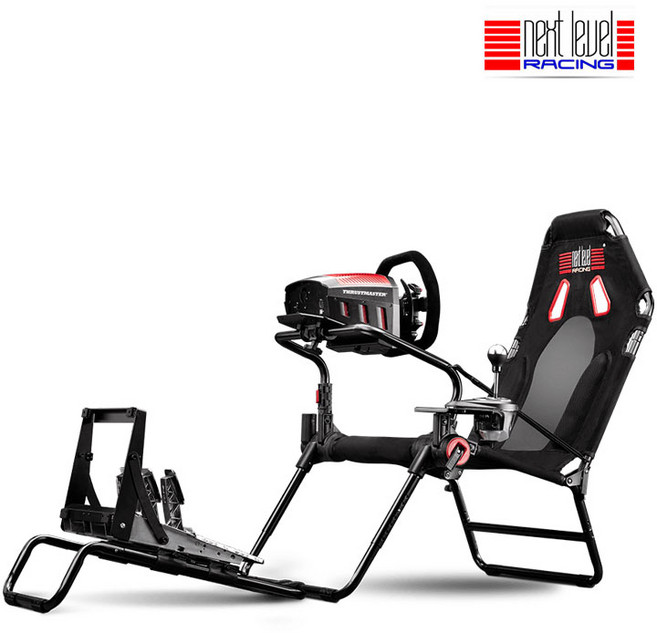 넥스트레벨 레이싱 GT LITE 레이싱시트 레이싱휠거치대 (접이식/공식수입정품), 1개