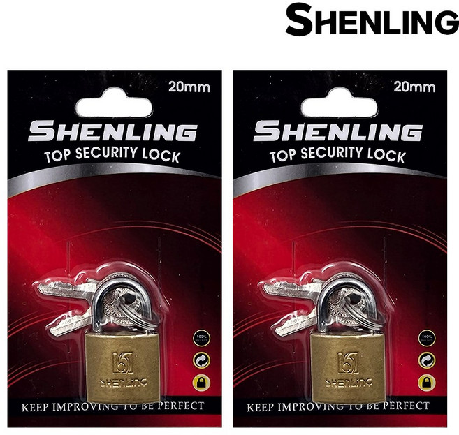 미니 열쇠 자물쇠 열쇠형 다이어리 소품 사물함 S20, 2개