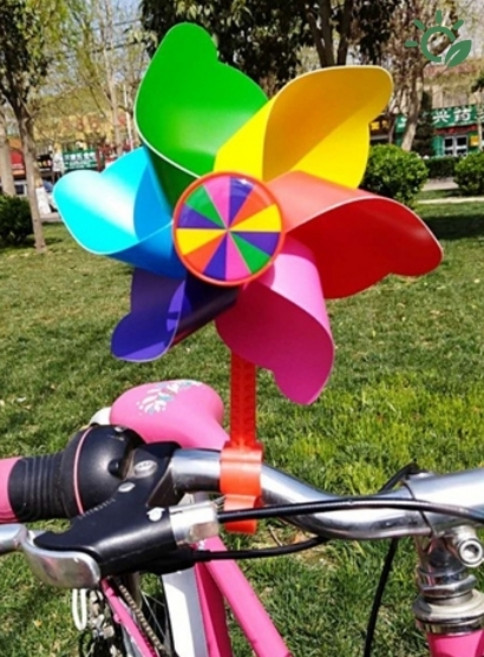 자전거 바람개비 장식 씽씽카 킥보드 액세서리 초등 어린이 핸들형, 공룡