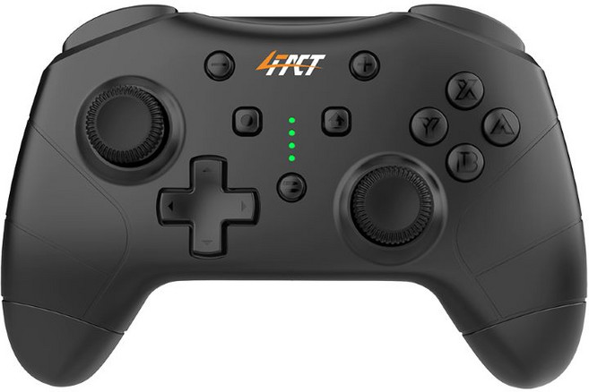 포팩트 MW01 무선 미니 게임패드 조이패드 PC 닌텐도 스위치 컨트롤러, MW01 미니  블랙, 1개