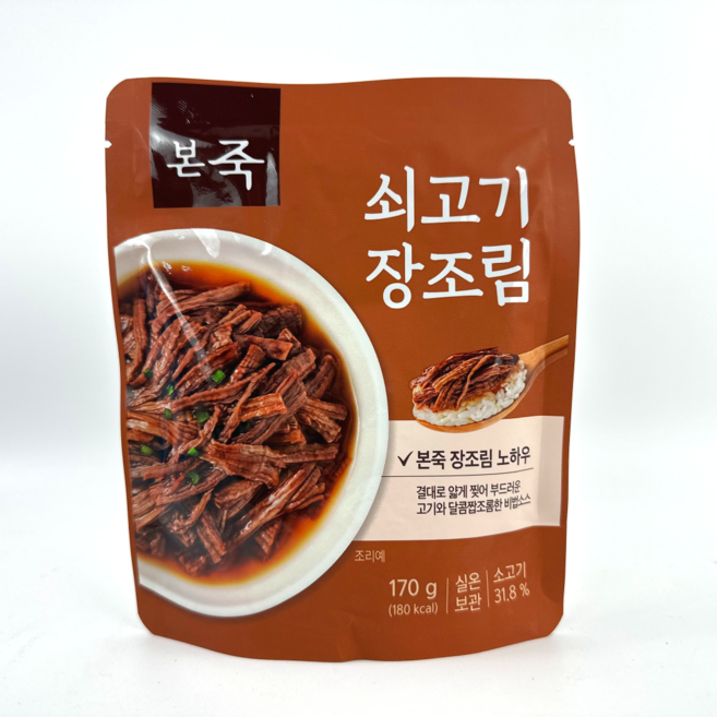 본죽 본 쇠고기 미니 장조림, 170g, 1개