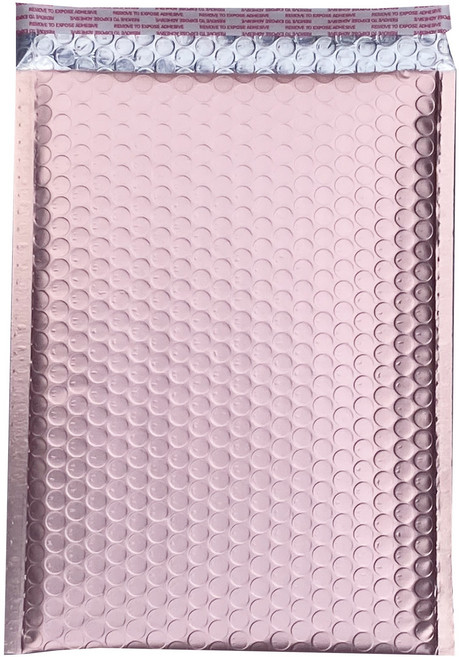 [고퀄리티메탈안전봉투]공장직영 에어캡 안전봉투 주문제작 뽁뽁이안전봉투, 로즈골드, 200개