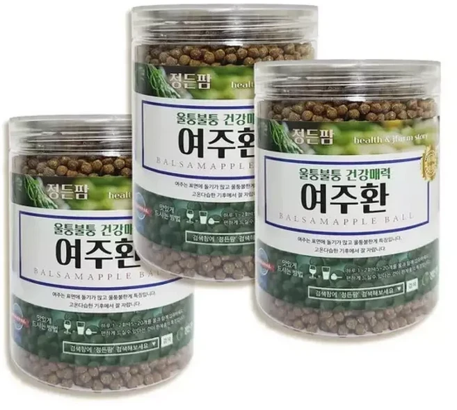 Jdf 여주 쓴오이 고과 비터멜론 팽화미 환 1050g, 1개