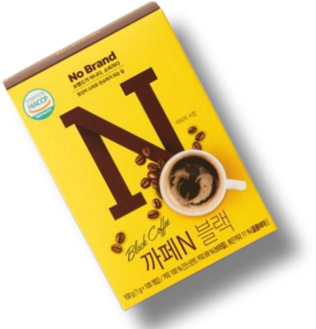 노브랜드 카페N블랙, 1g, 100개입, 1개