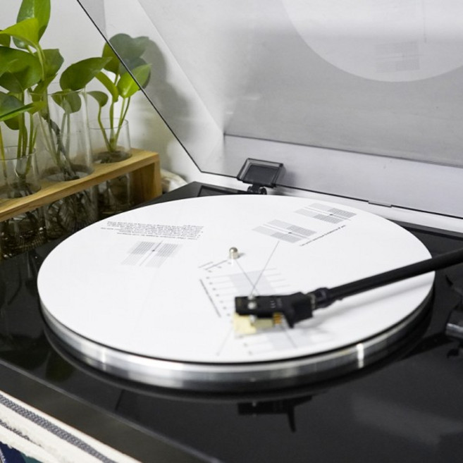 스케이트 방지 교정 디스크 축음기 카트리지 정렬 각도기 레코드 플레이어 턴테이블 조정, 없음, 한개옵션0, 한개옵션0, 1개