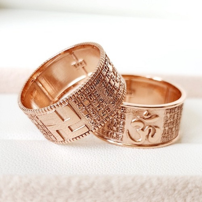 루이비쥬 당신의 마음을 지켜줄 불교 14K 프리미엄 컬렉션 반지