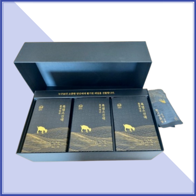 (압도적 고함량) 천담온 본 홍삼 담은 흑염소진액 엑기스 흙염소즙 38.9%, 30개, 90ml