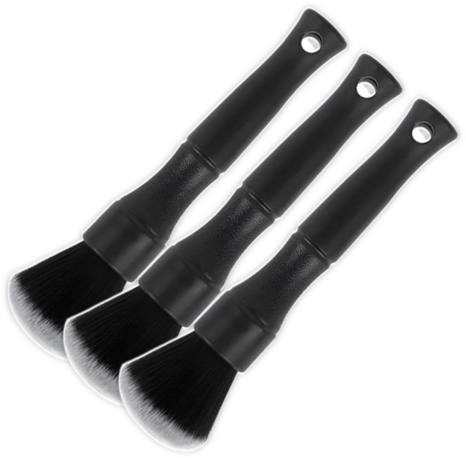 247 브러쉬 깔끔쟁이 비밀 청소비법 틈새 키보드 액정 만능 먼지브러쉬, 블랙, 3개