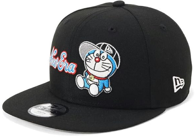 뉴에라(new era) 뉴에라키즈 9FIFTY 캡 도라에몽 콜라보 블랙/모노톤 YOUTH 52-56cm YTH 950 도라에몽 캡 네 블랙