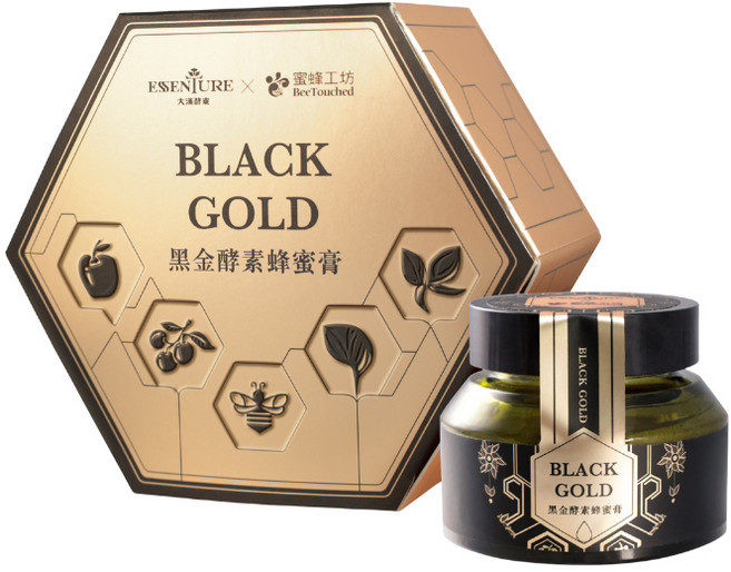 大漢酵素 x 蜜蜂工坊 黑金酵素蜂蜜膏, 50g, 1罐
